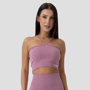 GymBeam Спортен сутиен FLO Halter Bra Violet XL