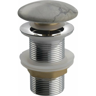 Sapho Sapho, DALMA umývadlová výpusť 5/4“, click-clack, grigio, MM713