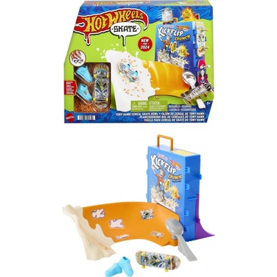 Hot Wheels Tony Hawk Cereal Skate Park