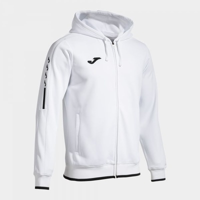 Joma Olimpiada Zip-up Hoodie White