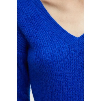 Morgan Пуловер с вълна Morgan MATILD3 дамски в синьо MATILD3 (MATILD3)