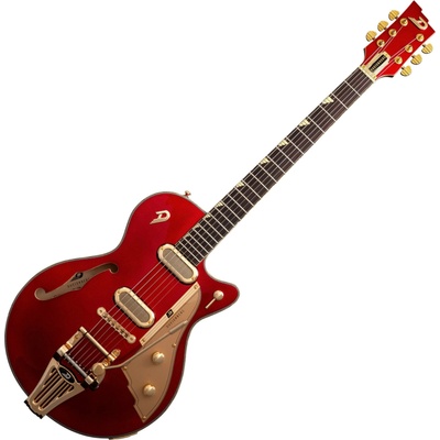Duesenberg Starplayer TV Balboa Pearl Red Джаз китара