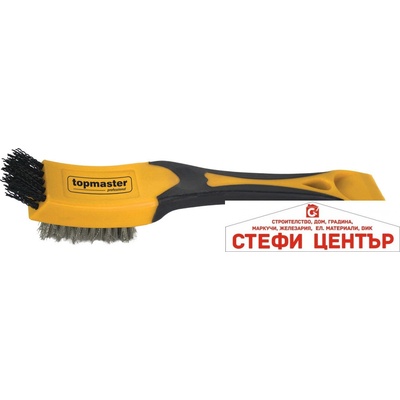 Top Master Pro Четка телена 2 в 1 неръждаема стомана 200mmTopmaster Professional (390800)