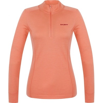 Husky dámská merino mikina Aron Zip light orange