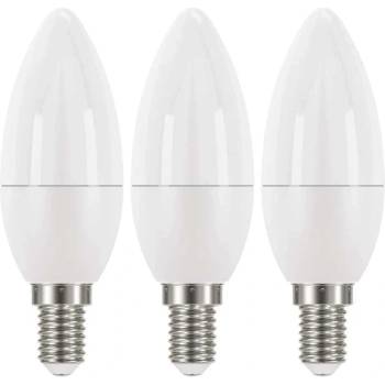Emos LED žárovka Classic Candle E14 5W=40W neutrální bílá ZQ3221.3 3 ks