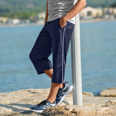 Blancheporte 3/4 športové nohavice nám.modrá