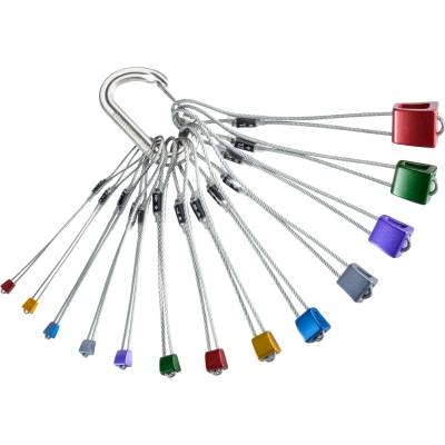 Black Diamond Комплект Black diamond Stopper Set Pro Nut - Mulitcolor - размер Set Größe 1-13 inkl. Karabiner (325-0071-0111)