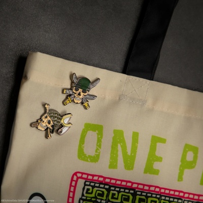 Cinereplicas Sada 2 odznaků Zoro a Usopp One Piece