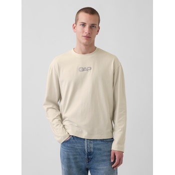 GAP Тениска с логото на GAP GAP | Siv | МЪЖЕ | XS