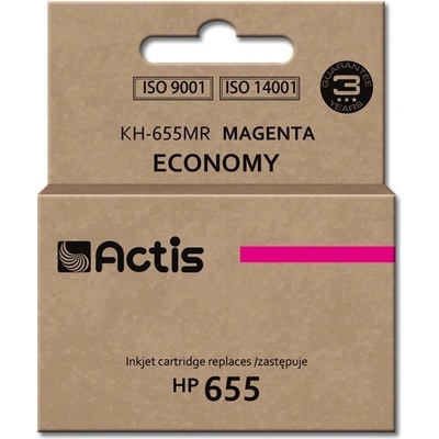 Compatible Мастило Actis KH-655MR (заместител на HP 655 CZ111AE; стандартно; 12 ml; магента) (KH-655MR)