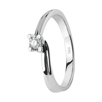 Bliss Дамски златен пръстен с диамант Bliss 20074081 (20074081)