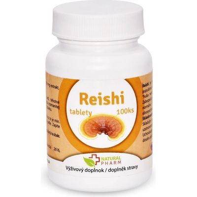 Natural Pharm Reishi 100 tabliet