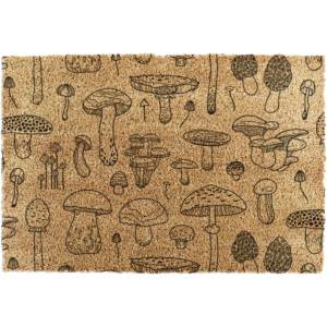 Artsy Mats Изтривалка от кокосови влакна 60x90 cm Mushrooms - Artsy Doormats (9060-MUSHROOMS)