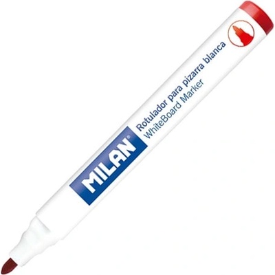 MILAN Маркер Milan, червен, 4.7 mm, за бяла дъска