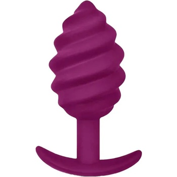 Image 1 of Gvibe Gplug Twist 2 Butt Plug Purple