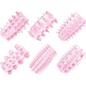 XMS Комплект пенис удебелители "pps pink" 6 бр