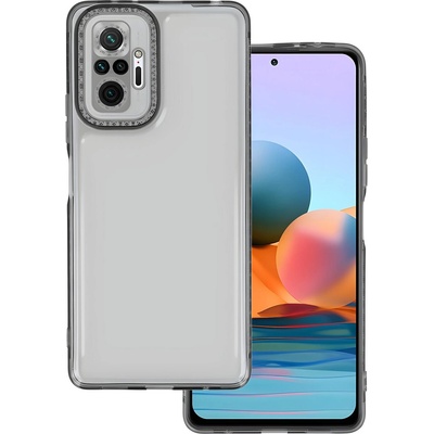 Xiaomi Crystal diamond Калъф за Xiaomi Redmi Note 10 Pro / Redmi Note 10 Pro Max - Черен KP26819