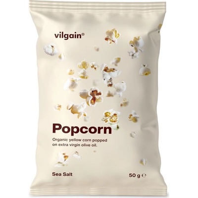 Vilgain Popcorn BIO – mořská sůl 50 g – Zboží Mobilmania