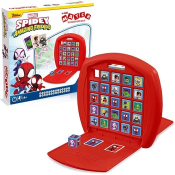 Winning Moves Настолна игра Winning Moves -Top Trumps Match, Спайди и приятели (WM04798)