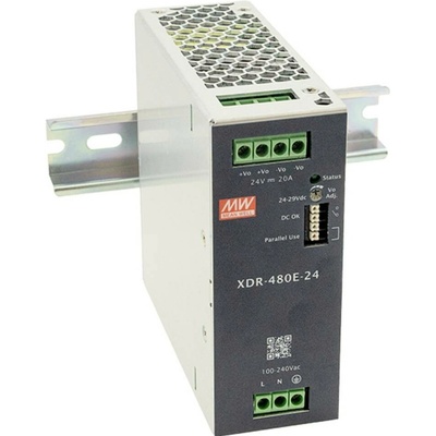 MEAN WELL XDR-480E-36 síťový zdroj na DIN lištu 36 V 13.3 A 478.8 W Obsah 1 ks