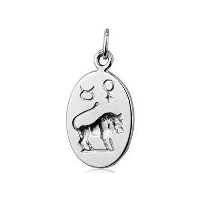 Šperky4U Stříbrný přívěšek znamení Býk CS3002 5