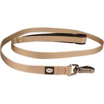 Duvo Plus North Leash Nylon - Повод за кучета 120 см. / 15 мм. цвят таупе