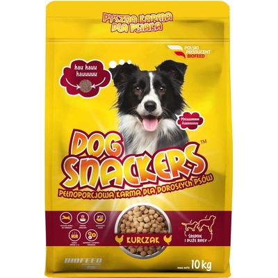 Dog Snackers s kuřecím masem střední a velká plemena 10 kg