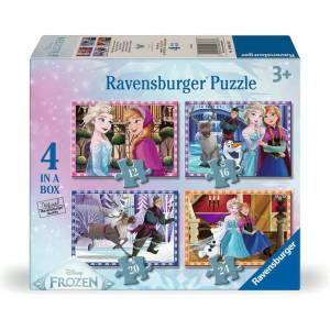 Ravensburger - Puzzle 4v1 Disney Frozen - 1 - 39 piese