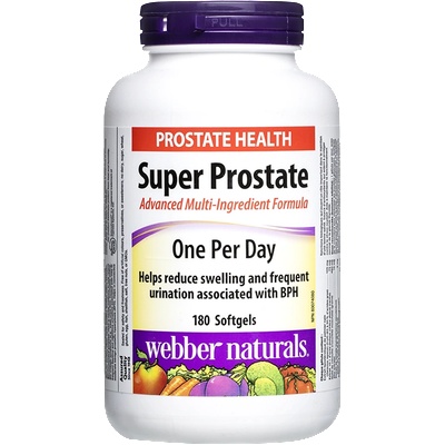 Webber Naturals Супер Простате Формула за Мъже 180 софтгел капсули | Webber Naturals (5109 WN)