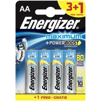 Panasonic БАТЕРИИ enr max plus aa 3+1 chp4 energizer panasonic (e303322400)