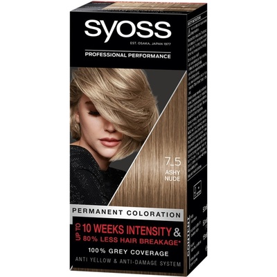 Syoss 7-5 prirodzený popolaý blond