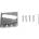 Dr. Parts EBR6-CR Chrome Мост за китара (EBR6/CR)
