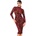Рокля с отворен гръб и кадифена мрежа, размер L - Kink Royal Dress (NOIR000092)