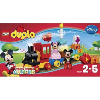 LEGO® DUPLO® 10597 Mickey a Minnie narozeninový vlak