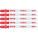 YATO List do priamočiarej píly 100 mm na drevo TPI6 5 ks Bi-Metal