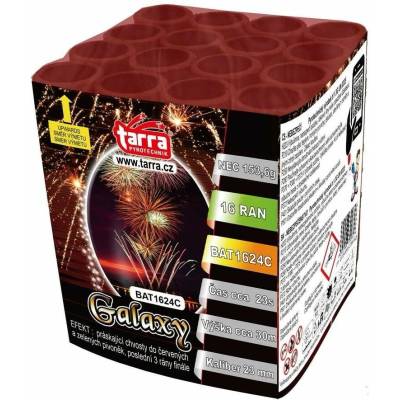 Tarra Ohňostroj Baterie výmetnic galaxy 16 ran