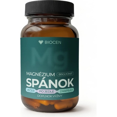 Biocen Magnézium SPÁNOK bisglycinát chelát 60 kapsúl