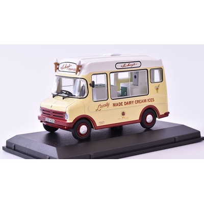 Oxford Morrison Hockings Ice Cream Van 1970 časopis s modelem 1:43