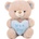 Амек Тойс Плюшена играчка Амек Тойс - Мече с синьо сърце It’s a Boy, 21 cm (60115)