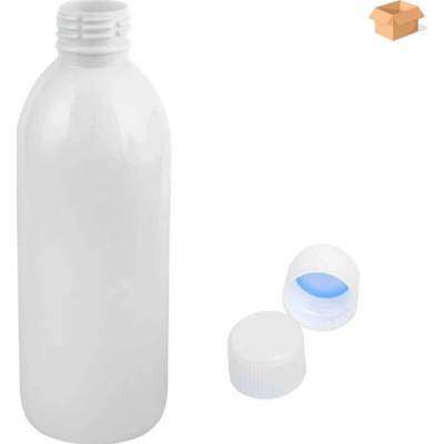 Tera plastová lahvička bílá s bílým uzávěrem Tera 300 ml 160 ks