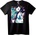 NOONEBRAND Тениска с Баба-Пеперуда Шино от аниме - 3XL, Black