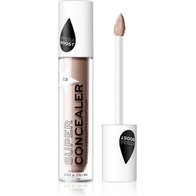 Revolution Relove Super Concealer hydratační korektor C3 3 ml – Zboží Mobilmania