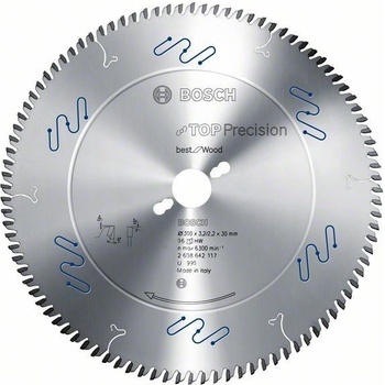 Bosch Pilový kotouč do okružních pil Top Precision Best for Wood, 305x2,3/1,8 mm 2.608.642.103