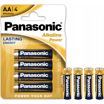 PANASONIC Alkaline Power AA 4ks LR6APB/4BP