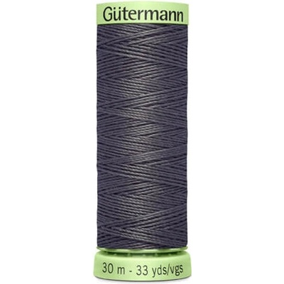 Nit PES Gütermann JEANS - extra silná 30 (30m) barva 702 - šedá
