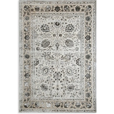 Takoy Koberec 160x230 cm béžovo-hnědý zdobený rostlinným vzorem VIANA-HF-489282 | 160 x 230 cm