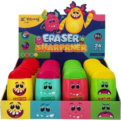 Острилка двойна с гума плодчета yl241603