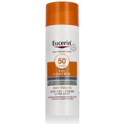 Eucerin Sun Oil Control Dry Touch Face Sun Gel-Cream SPF 50+ слънцезащитен гел-крем за лице 50 ml унисекс