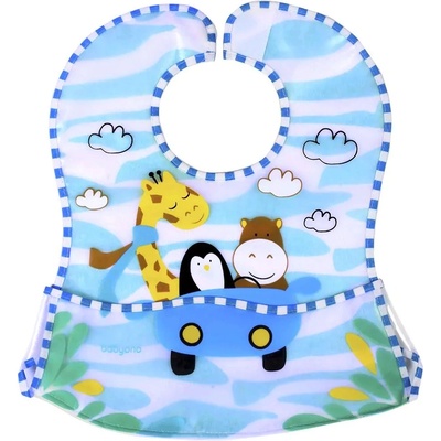 Babyono Лигавник Babyono - Животни, син (5901435407356)