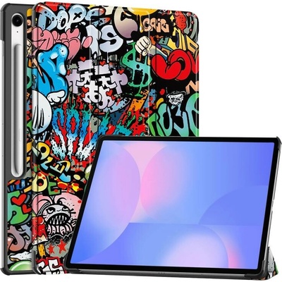 Vsetkonamobil 107608 ART Zaklápacie puzdro pre Samsung Galaxy Tab S10 FE+ GRAFFITI